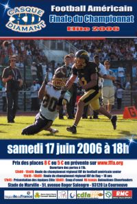 affiche de la federation pour la finale